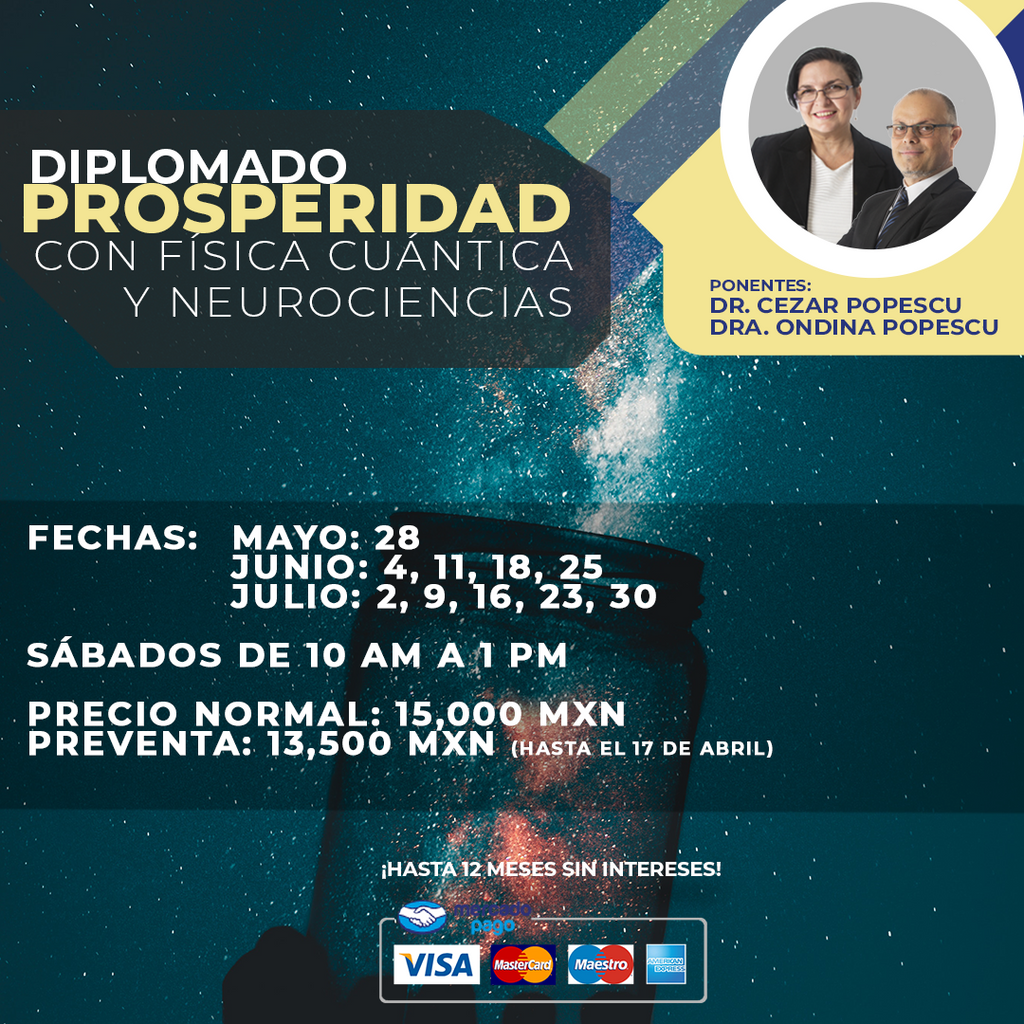 Diplomado de Prosperidad con Física Cuántica y Neurociencias Entero